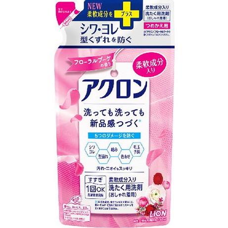 単品16個セット アクロンフローラルブーケの香り つめかえ用 380ml ライオン 代引不可