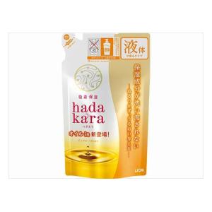 3個セット ライオン hadakara ハダカラ ボディソープ オイルインタイプ ピュアローズの香り 詰替用 340ml 代引不可｜recommendo