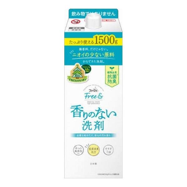 単品12個セット NSファーファ ファーファ フリーアンド液体洗剤 1500g詰替 代引不可