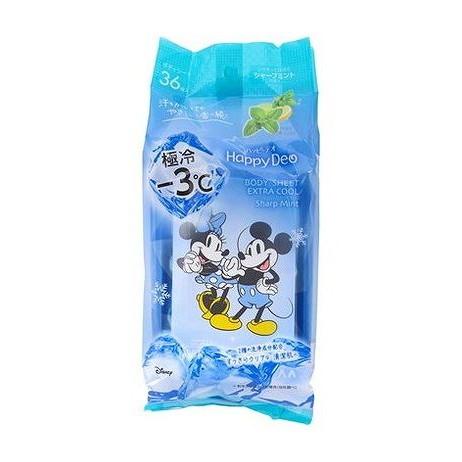 単品3個セット マンダム ハッピーデオ ボディシート 極冷 シャープミント マンダム 代引不可