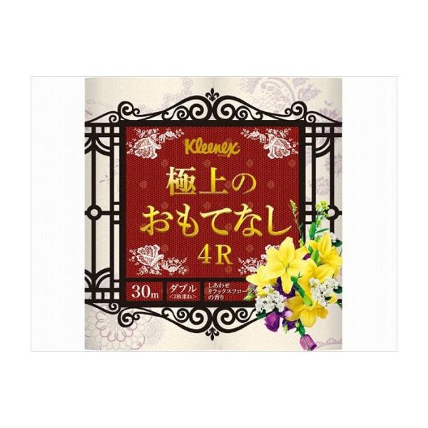 10個セット 日本製紙クレシア クリネックス おもてなし4ロールダブル 取ってつきまとめ買い 売り ...