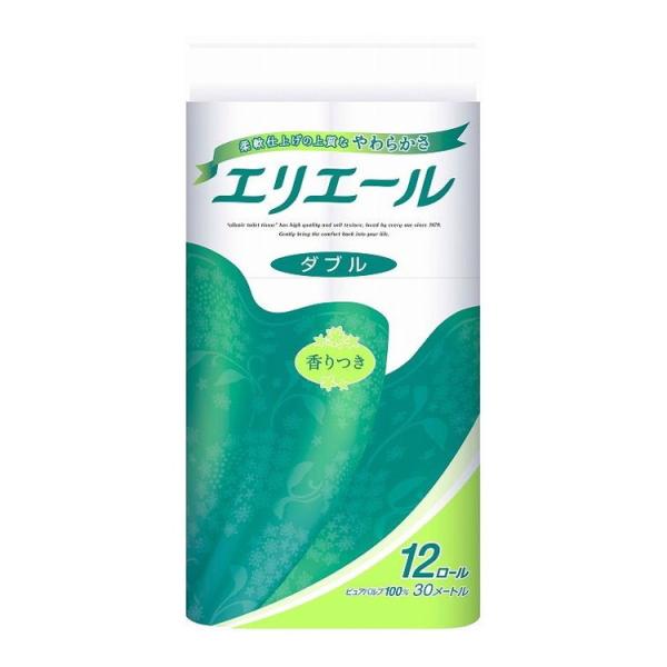 単品18個セット エリエールトイレットティシュー12Rダブル 大王製紙株式会社 代引不可