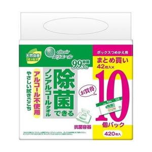 エリエール除菌できるノンアルコールタオル詰替え4...の商品画像