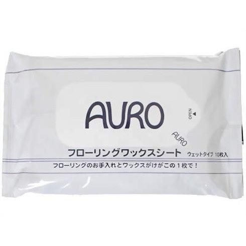 単品11個セット AUROフローリングワックスシート10枚×2個パック 服部製紙 代引不可