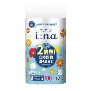 6個セット 大王製紙 エリエール イーナ トイレット 12ロール シングルまとめ買い まとめ売り セット販売 セット 業務用 備蓄 代引不可｜recommendo