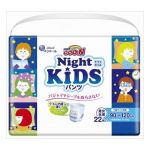 GOO.N 大王製紙 グーンナイト ジュニアパンツ 男女共用 14枚入【6個
