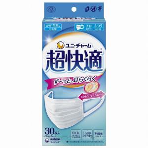 ユニ・チャーム 超快適マスク 小さめ 30枚入り×6箱 超立体マスク ユニ・チャーム 超快適マスク 小さめサイズ 30枚
