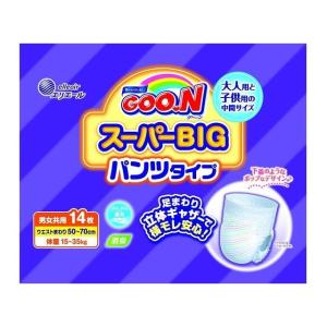 GOO.N 大王製紙 エリエール グーン スーパーBIG パンツタイプ 男女共用