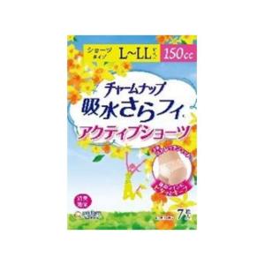 ユニ チャーム チャ-ムナップアクティブショ-ツ長時間安心L7枚 代引不可