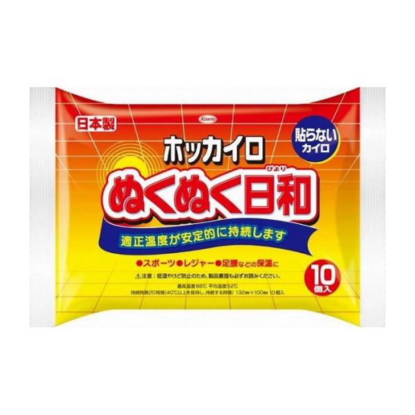 興和 ホッカイロ ぬくぬく日和 貼らないレギュラー10個 日用品 日用消耗品 雑貨品 代引不可