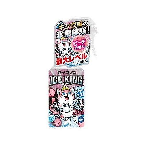単品18個セット 白元アース アイスノン シャツミスト ICE KING ピーチの香り 熱中症対策 ...