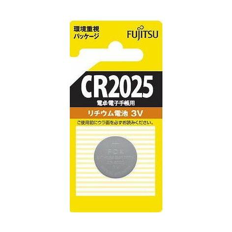 単品5個セット 富士通リチウムコイン1個CR2025C B FDK株式会社 代引不可