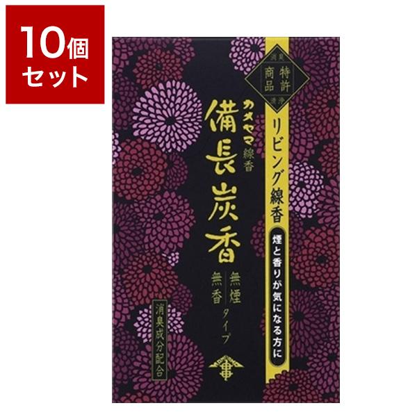 10個セット カメヤマ株式会社 花げしき備長炭 ミニ寸 50g セット まとめ売り セット売り セッ...