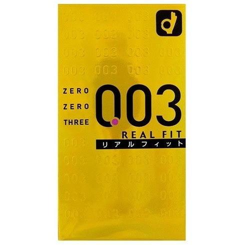 単品6個セット ゼロゼロスリー リアルフィット 10個 オカモト 代引不可