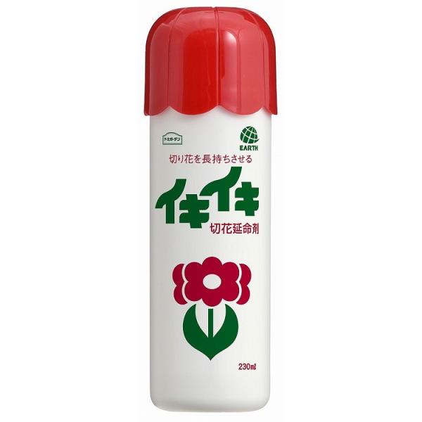 単品18個セット イキイキ切花延命剤230ML アース製薬 代引不可