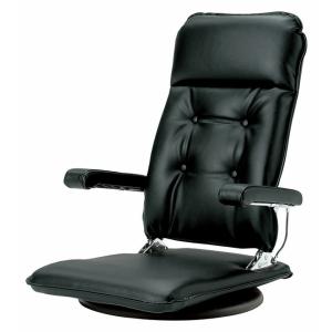 光製作所 本革座椅子 MF本革 肘はねあげ式 ギヤ式3段階背