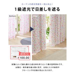 1級遮光 裏地ライナー 縫製不要取り付け簡単 ...の詳細画像5