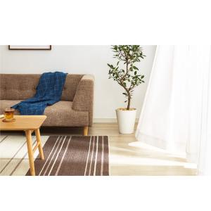 ミラーレースカーテン 2枚組 防音効果 夜も見...の詳細画像5