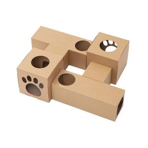 アイリスオーヤマ ねこねこトンネル BOX+T字セット P-NTBT IRIS OHYAMA｜recommendo