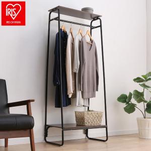 天然木 ハンガーラック アンティーク モダン ナチュラル オイル ミッド