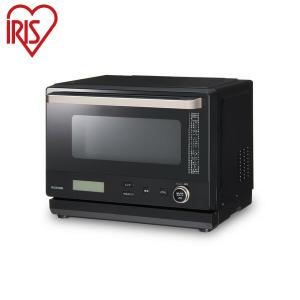 アイリスオーヤマ スチームオーブンレンジ 26Lカップ式 MO-FS2601-B ブラック スチームオーブンレンジ 26L カップ式 IRIS OYAMA 代引不可｜recommendo