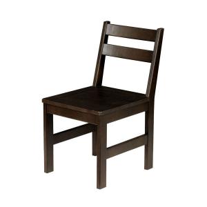 天然木チェアー LP-8713-ダークブラウン 椅子 いす イス チェア チェアー 木｜recommendo
