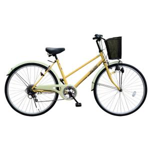 MyPallas/マイパラス M-501-PK シティサイクル 26型自転車 シマノ製6段ギア   沖縄 離島配送不可