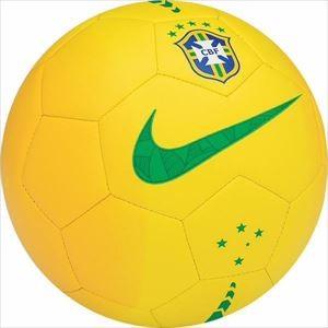 ナイキ NIKE ブラジル サポーターズボール SC2377 カラー：773 ゴールド×イエロー サ...