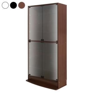 コレクションラック 本体+ミラーセット 幅83.1cm 奥行き38.5cm 高さ