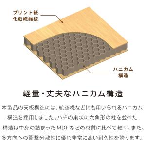 学習デスク3点セット 96×55 棚付き 学習...の詳細画像5