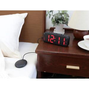 振動パット付き 目覚まし時計デジタルタイマー ...の詳細画像1