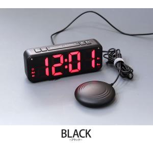 振動パット付き 目覚まし時計デジタルタイマー ...の詳細画像3
