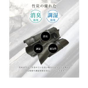 炭入り 消臭 収納ケース 敷布団 セミダブル ...の詳細画像5