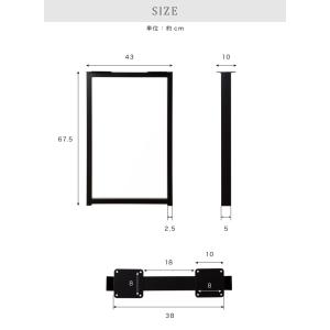 DIY テーブル 脚 パーツ 2脚セット ダイ...の詳細画像2