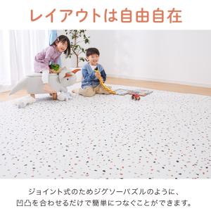 ジョイントマット 大判 テラゾー柄 大理石 6...の詳細画像3