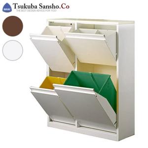 筑波産商 ダストボックス YY-WSB-72 お洒落 ゴミ箱 ごみ箱 マルチ