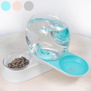 M-PETS エムペッツ カタツムリペット 給水器&給食器 犬用 猫用 自動給水器 水飲み 水やり 給餌器 電源不要 非電源 ウォーターボウル フードボウル｜recommendo