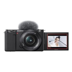 SONY ソニー デジタル一眼カメラ VLOGCAM ZV-E10L パワーズームレンズキット ブラック 代引不可｜recommendo