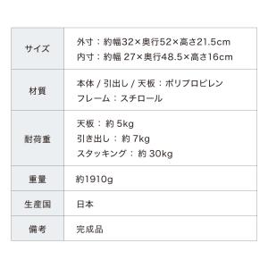 ライクイット like-it 収納ケース クロ...の詳細画像3