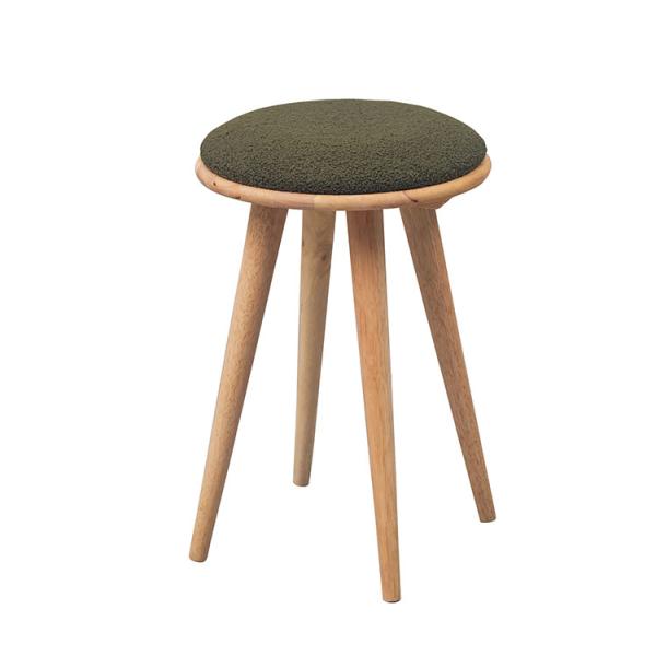 ラウンドスツールIIGN NATURAL SIGNATURE 3875AS 木製スツール ウッドスツ...
