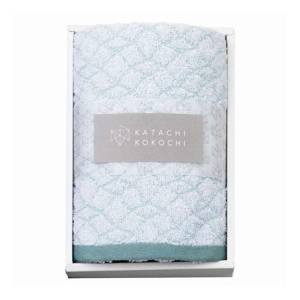 フェイスタオル KATACHI KOKOCHI カタチココチ グリーン K-20502/3/6 ギフ...