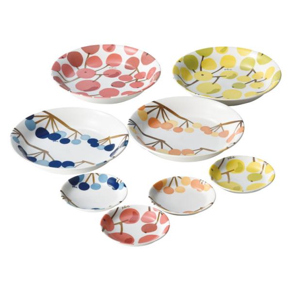 カレー&amp;プレート8P Plune. 洋陶器 T-2016821-13 代引不可