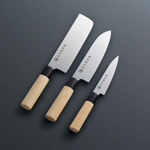 和包丁3点セット 黒口輪 濃州孫六作 包丁 80M 代引不可