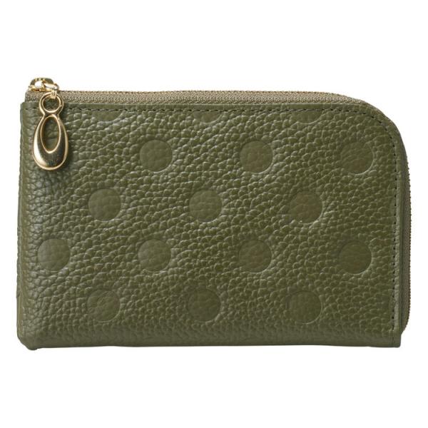 牛革L字ファスナーミニ財布 姫路レザー 財布 MYG19100-GN 代引不可