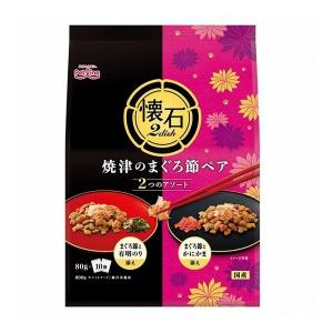 12個セット ペットライン 懐石2dish 焼津のまぐろ節ペア 800g 80g×10｜recommendo