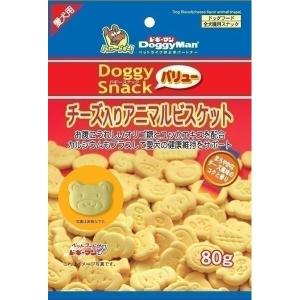 ドギーマンハヤシ 食品事業部 DSV チーズ入りアニマルビスケット 80g｜recommendo