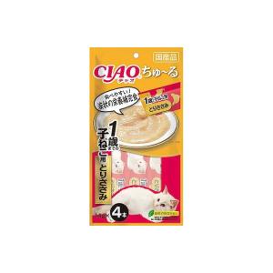 6個セット CIAO ちゅ~る 1歳までの子ねこ用 とりささみ 14g×4本 x6