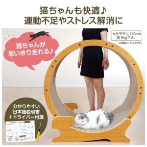 ペットプロ 猫用 キャットホイール Lサイズ ...の詳細画像5