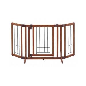 木製おくだけスイングペットゲート レギュラー ライトブラウン ( 1台