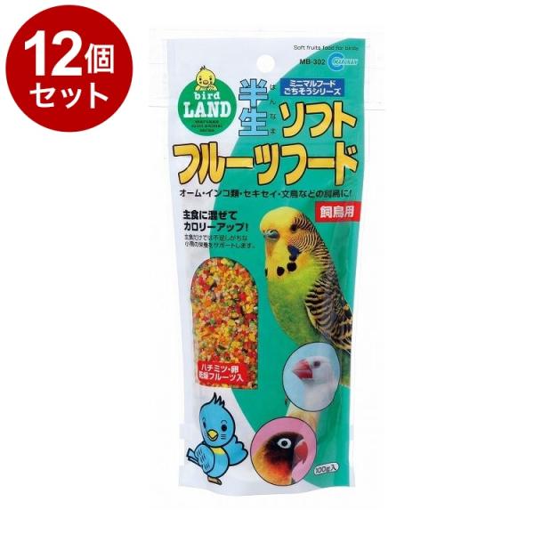 12個セット マルカン 半生ソフトフルーツフード 100g